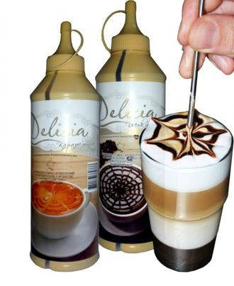 

Топпинг Карамельный соус TM Delicia