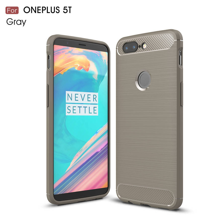 

TPU чехол накладка Urban для OnePlus 5T (4 цвета) серый
