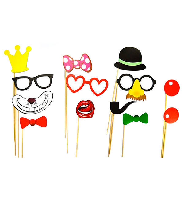 

Фотобутофория "Веселье" 13 предметов, качественный картон, Украина