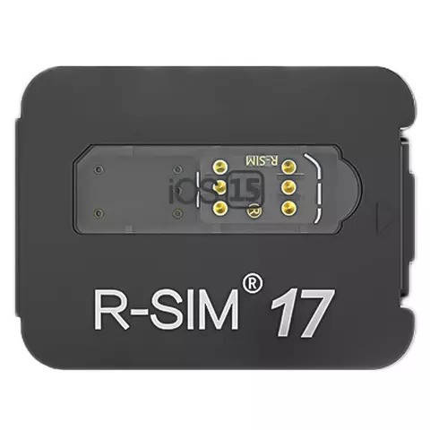 

Турбо сим карта R Sim 17 для разблокировки iPhone, Черный