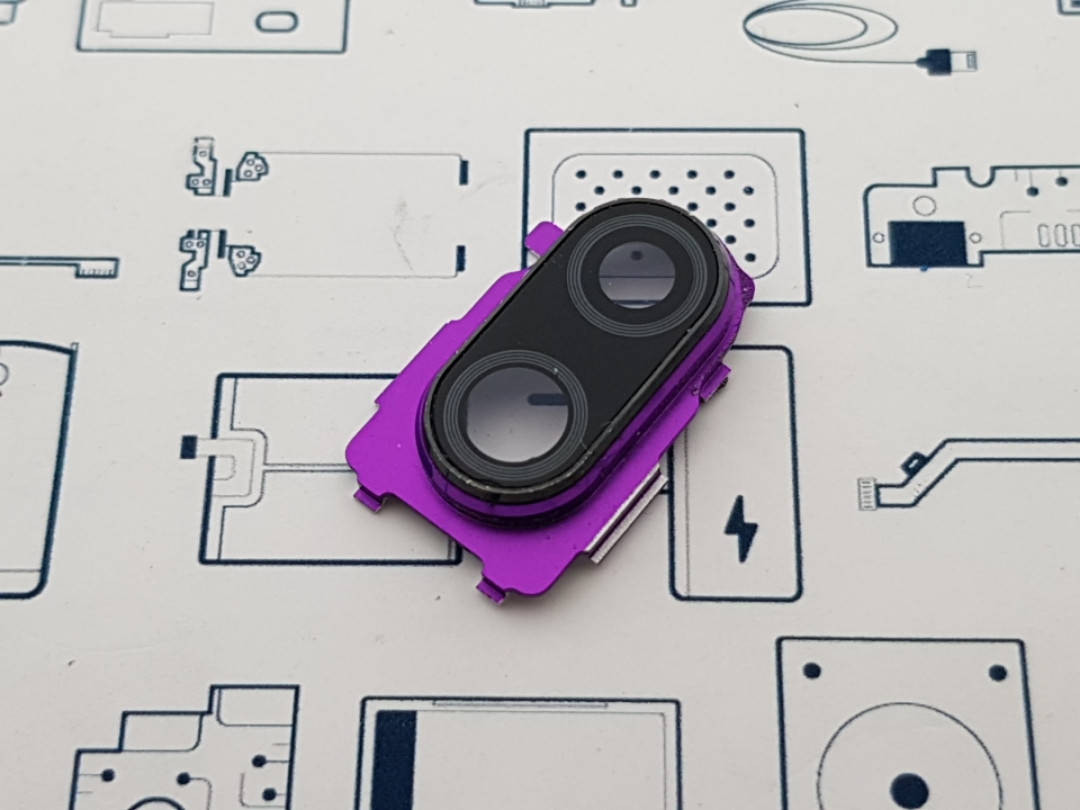 

Корпус камеры синий Xiaomi Redmi Note 7 со стеклом оригинал с разборки, Разные цвета