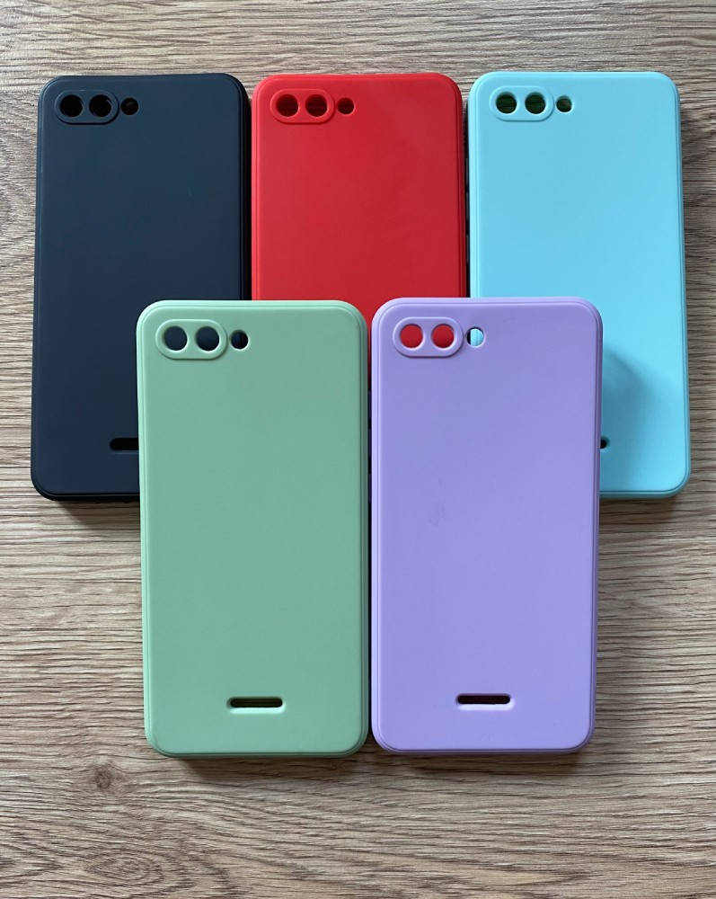 

Силиконовый чехол бампер для Xiaomi Redmi 6A, Разные цвета