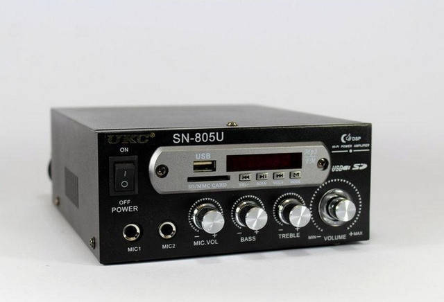 

Усилитель AMP 805 + BT | Аудио усилитель | Усилитель мощности звука, Черный