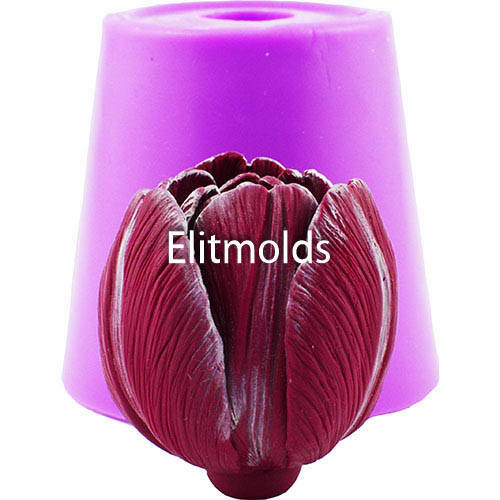 

Тюльпан пышный в бутоне 3D