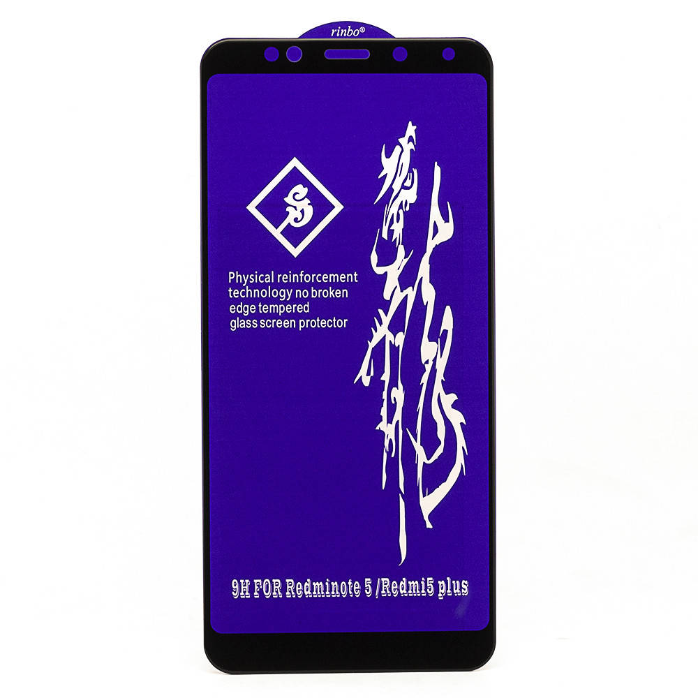 

Защитное стекло AVG 6D Full Glue для Xiaomi Redmi 5 Plus полноэкранное черное