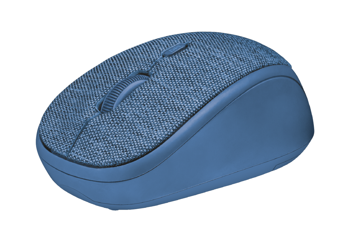 

Yvi Fabric Wireless Mouse - blue 22629, Синий