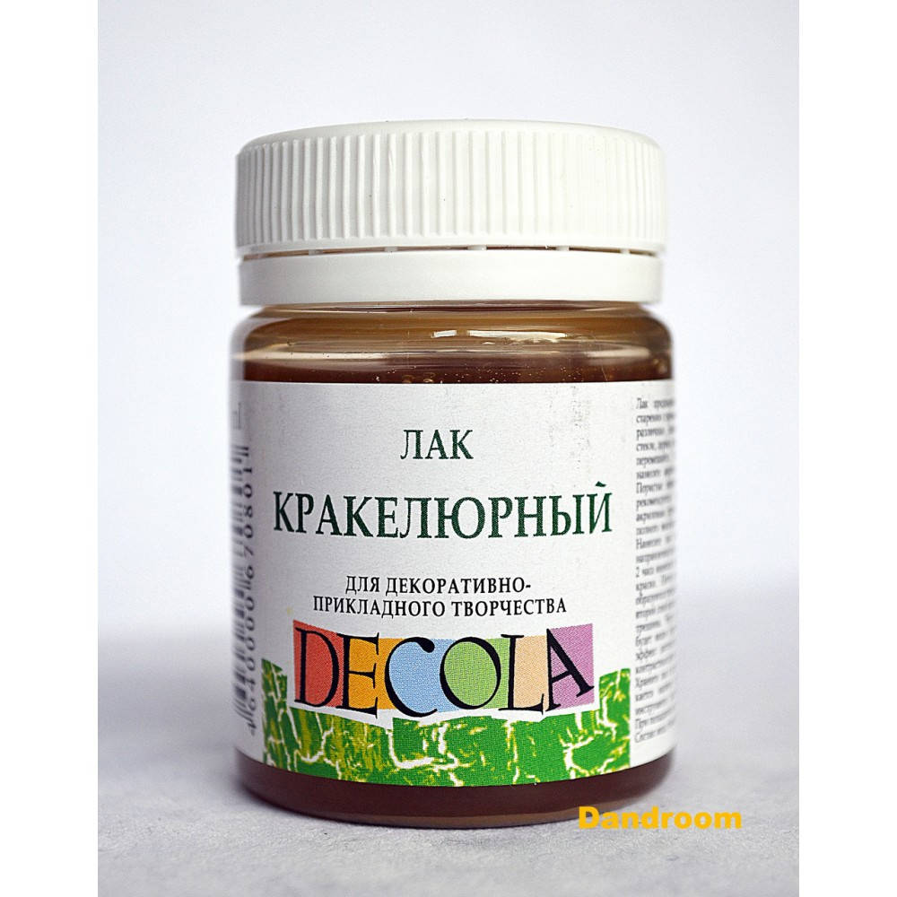 

Лак кракелюрный ДЕКОЛА, 50 мл
