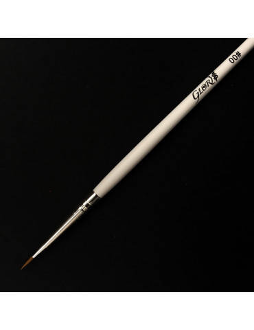 

Кисть для художественной росписи тонкий ворс Gloris размер 00