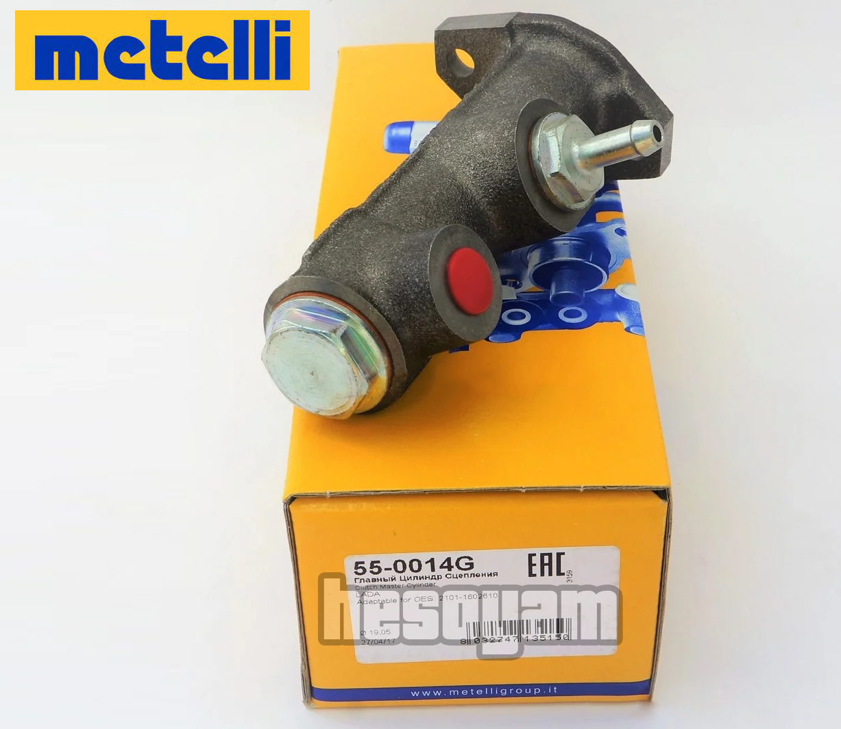 

Главный цилиндр сцепления ВАЗ 2101, 2102, 2103, 2104, 2105, 2106, 2107, 2121 НИВА METELLI 550014G