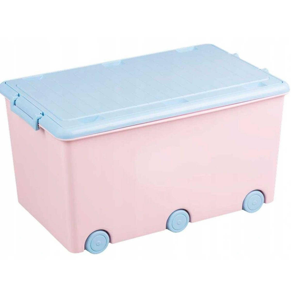 

Ящик для игрушек Tega Chomik Rabbits KR-010 Pink/Blue