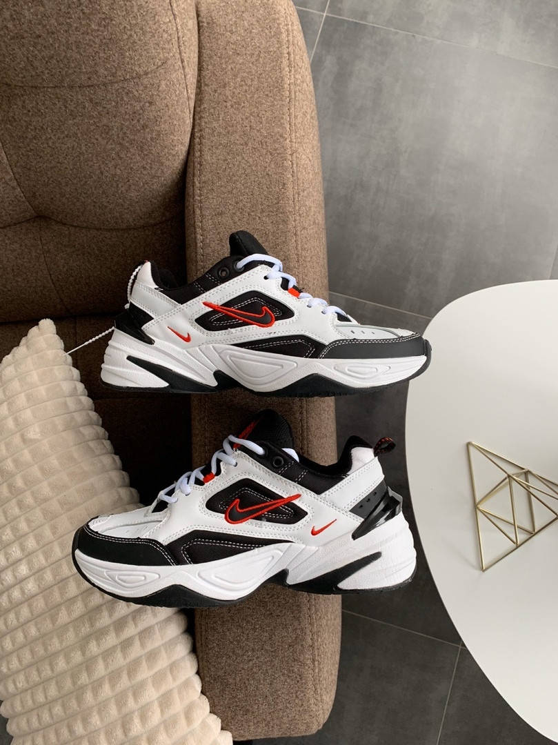 

Женские кроссовки в стиле Nike M2K Tekno, белый, черный, красный, Вьетнам, Разные цвета