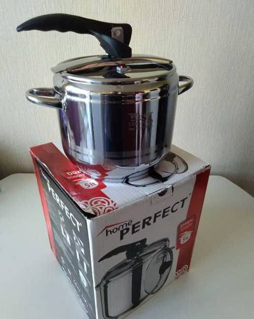 

Скороварка 5 л. Home Perfect Турция из нержавеющей стали
