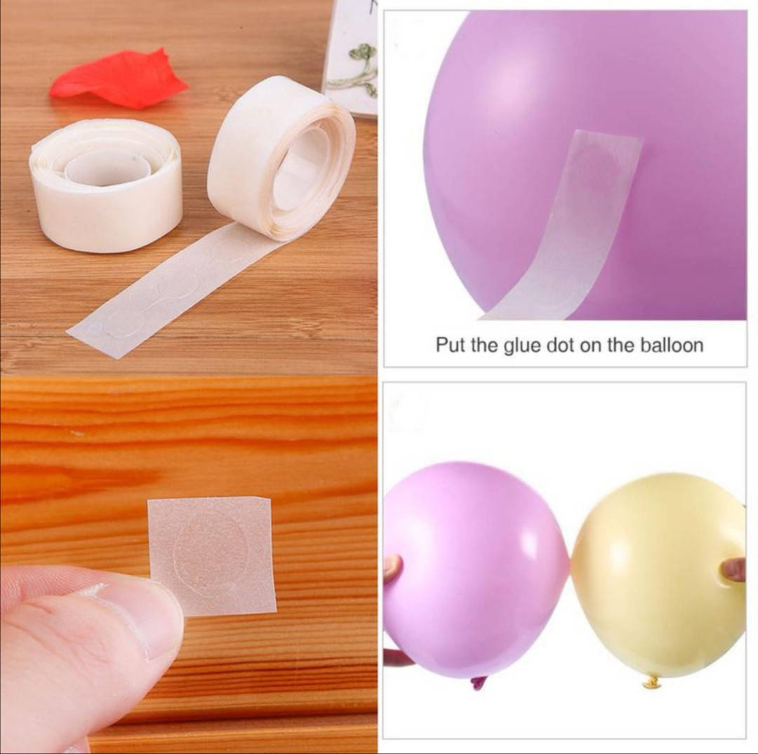 

Клеевые точки для воздушных шаров, гель точки