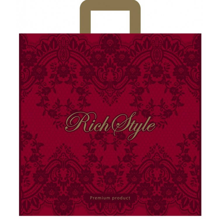 

Полиэтиленовый пакет с петлевой ручкой 400*400 мм Rich премиум