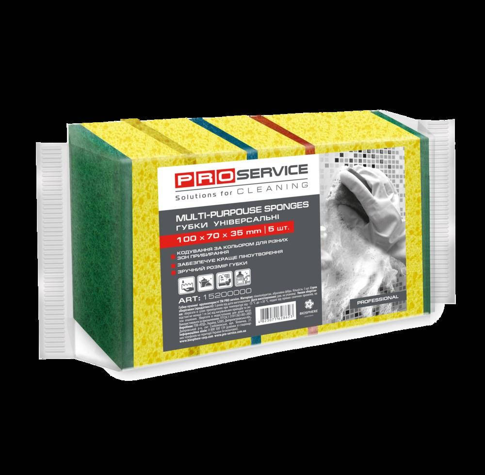 

Губка кухонная крупнопористая PRO Professional 100х70х35 5шт/уп.