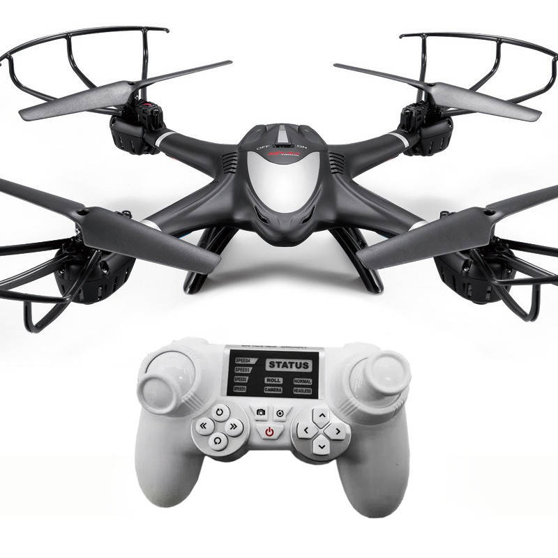 

Квадрокоптер на радиоуправлении с WIFI камерой для видео съемки детский летающий дрон BF190 Черный BLM