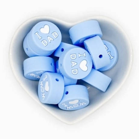 

I❤MOM/DAD Голубой беби блю