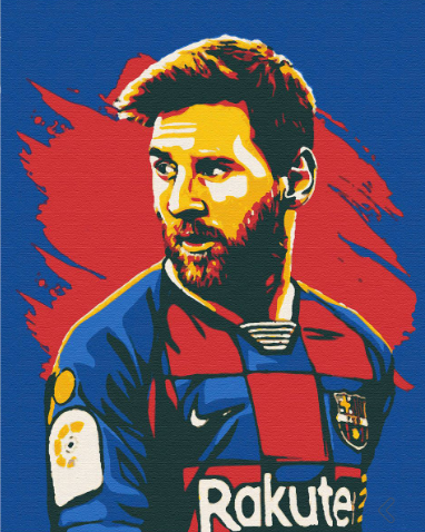 

Набір для розпису "Мессі" ТМ "RIVIERA BLANCA", шт RB-0487