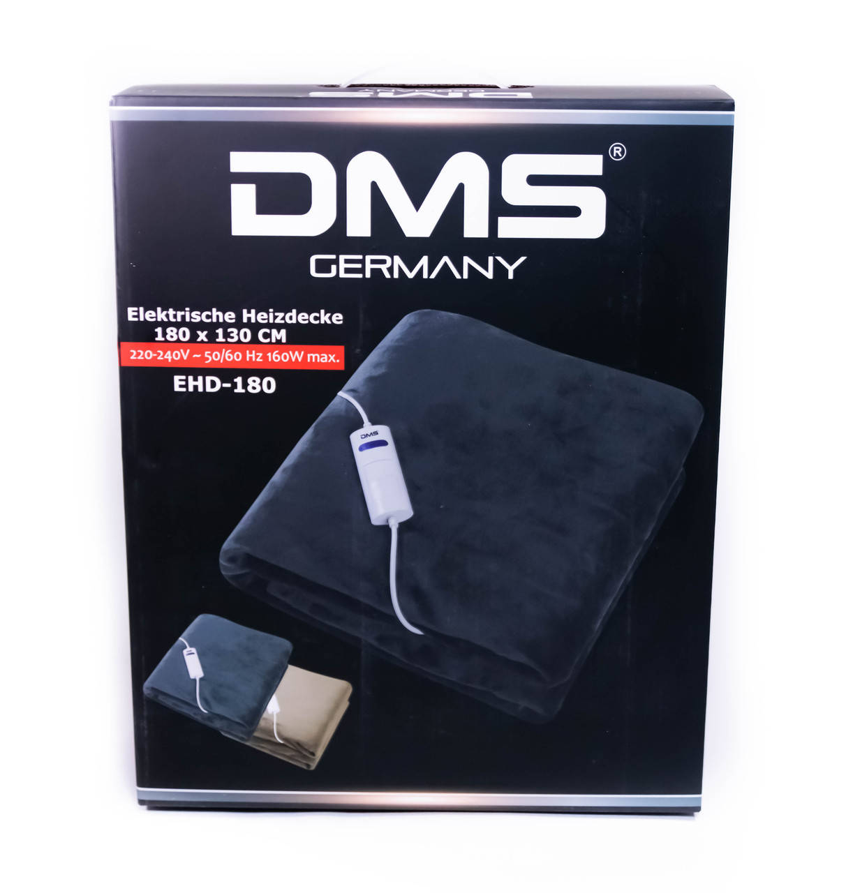 

Электрическое одеяло DMS с подогревом 180x130 EHD-180A