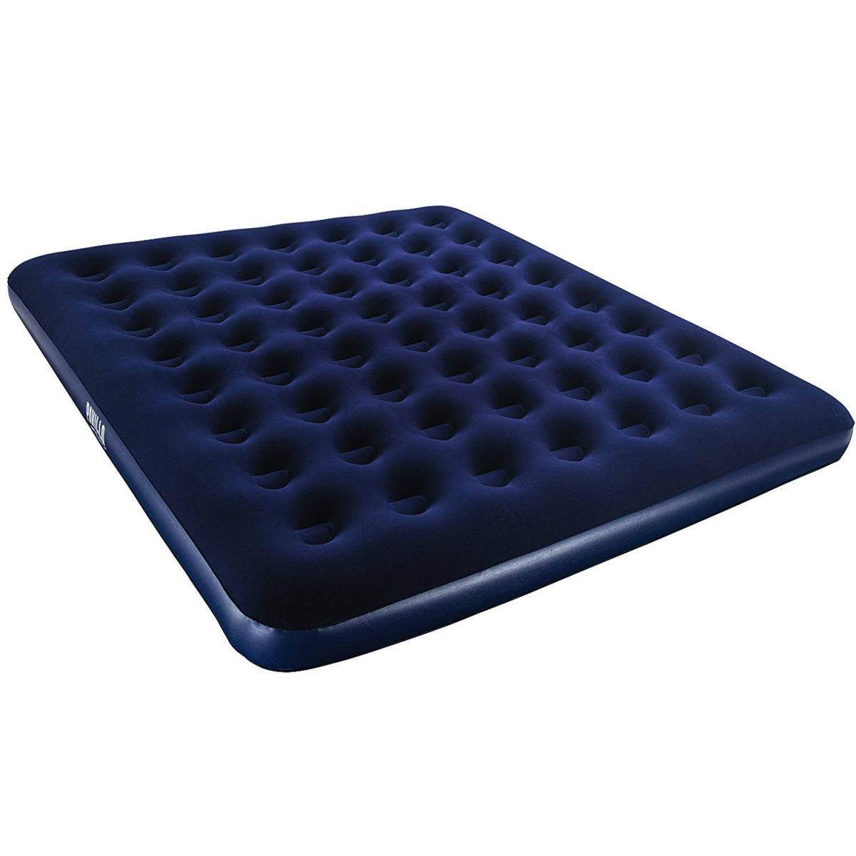 

Надувной двуспальный матрас 203*185*22 см, BESTWAY 67004, Синий