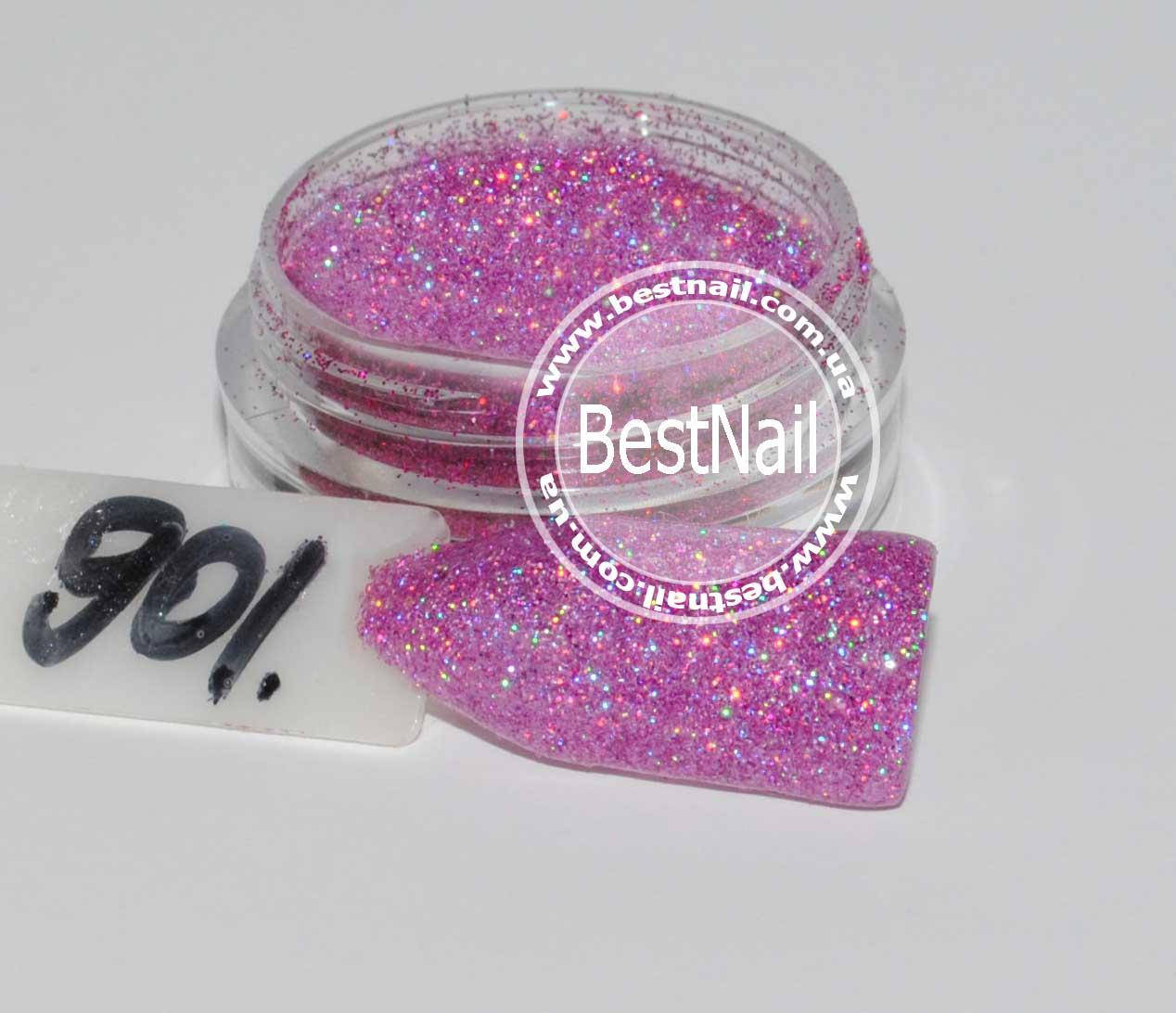 

Зеркальный блеск 1.5 грамма (микропыль 0,01 мм) №901, Сиреневый