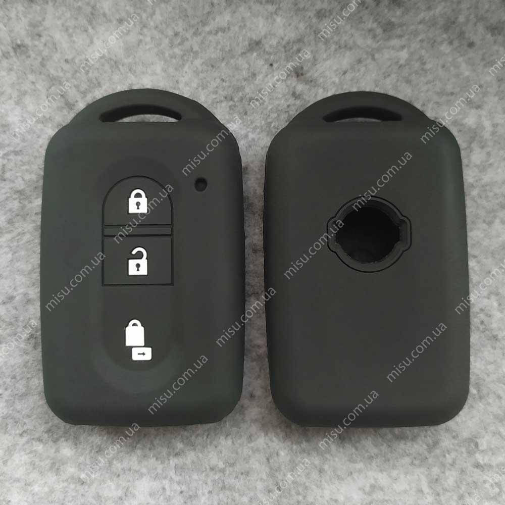 

Чехол ключа Nissan QASHQAI, MICRA, JUKE, DUKE, NAVARA, XTRAIL Ниссан, Черный