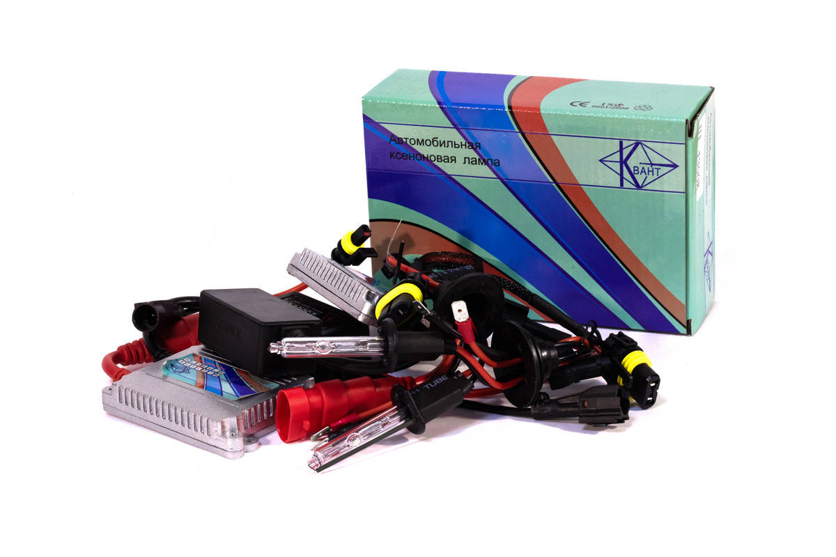 

Комплект ксенона КВАНТ H1 6000К 12v с блоками AC