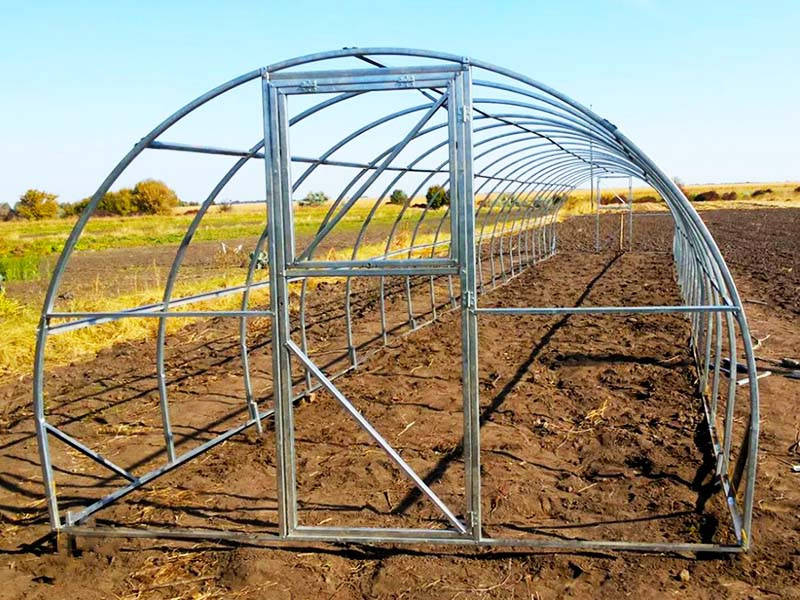 

Каркас теплицы 3х4 из трубы 20х20
