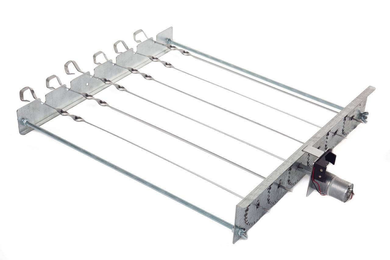 

Шашлычница с электроприводом шампура самокруты Restyle BBQ 6 Eco