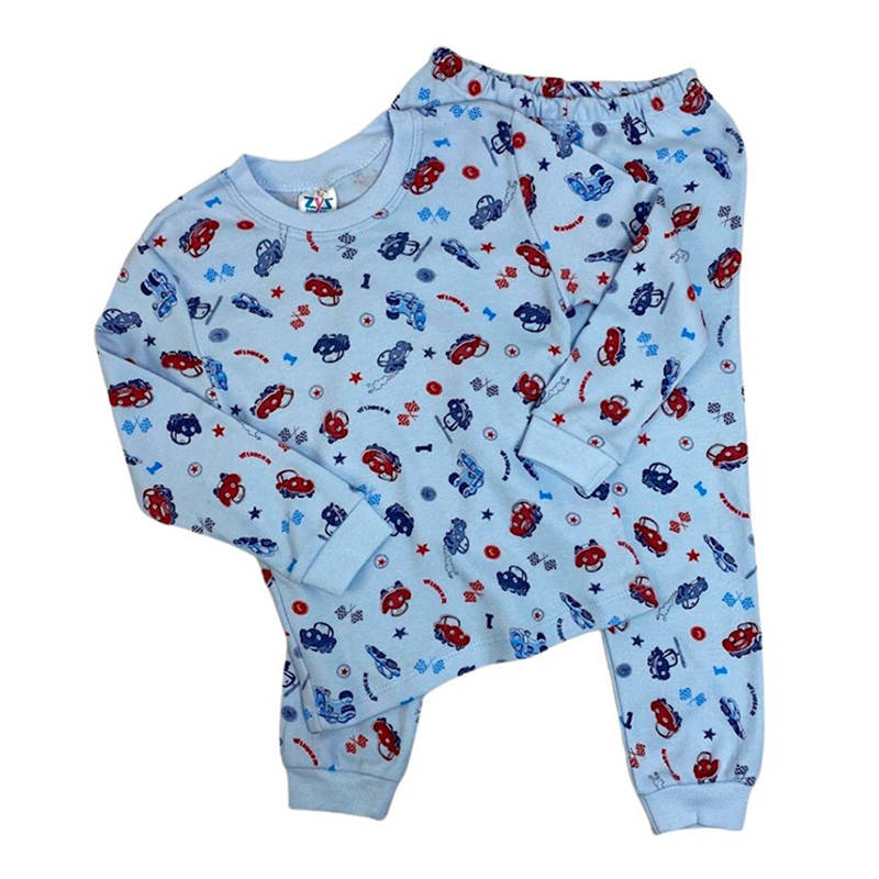 

Детская пижама для мальчика трикотажная 104-116(4-6р.) арт.242 машинки