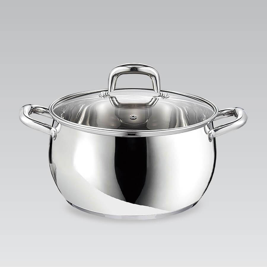 

Кастрюля с крышкой Maestro (4,9 л) MR-3515-22