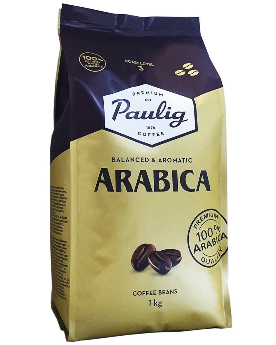 

Кофе в зернах Paulig Arabica 1 кг (54535)