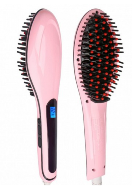 

Электрическая расческа-выпрямитель Fast Hair Straightener HQT 906 Розовый (KG-2380)