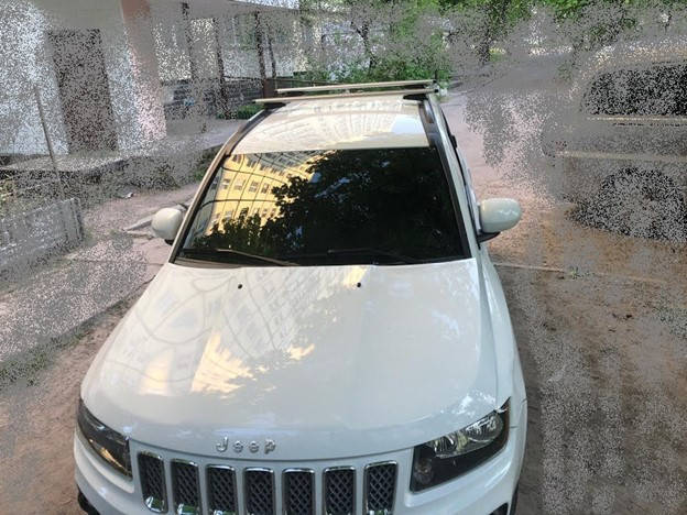 

Багажник на крышу JEEP COMPASS (2011 - 2017) с алюминиевыми аэродинамическими поперечинами на рейлинг "Кенгуру