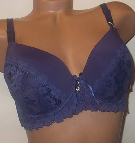 

Бюстгальтер Willa Bra 105D на тонком поролоне лифчик синий