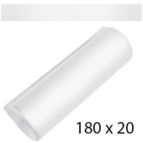 

Полоса на лобовое стекло 200х1800мм белая матовая (полоса), Белый