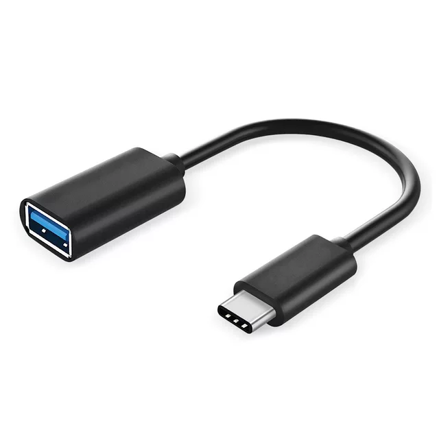 

USB-C OTG Cable Type C to USB 3.0 адаптер, Черный
