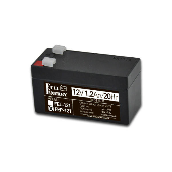 

Аккумулятор 12В 1.2 Ач для ИБП Full Energy FEP-121