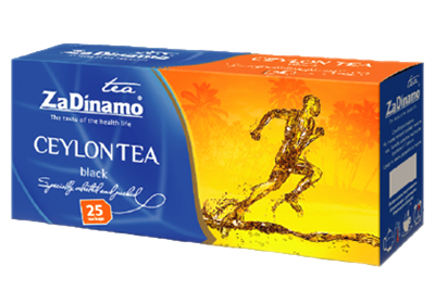 

Чай черный цейлонский Za Dinamo Ceylon пакетированный 25*2 г