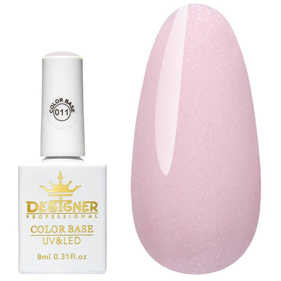 

Цветная камуфлирующая база Color Base Designer Professional (Дизайнер Профессионал) для гель-лака, 9мл. №011