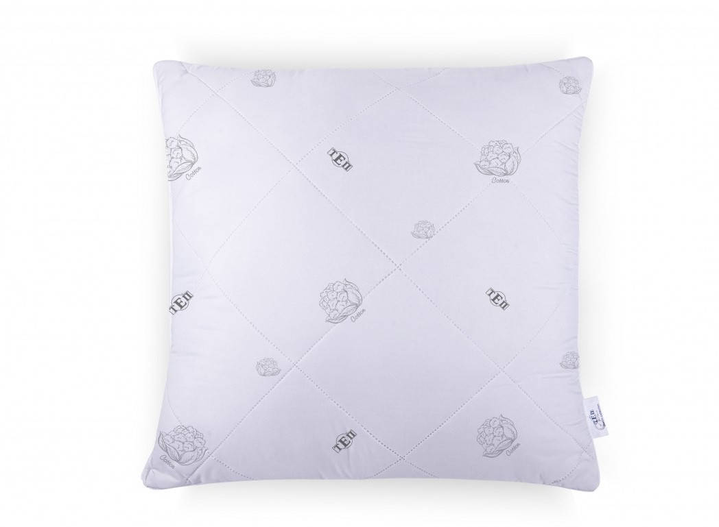 

Подушка ТЕП Cotton Dream Collection 70-70 см белая, Белый