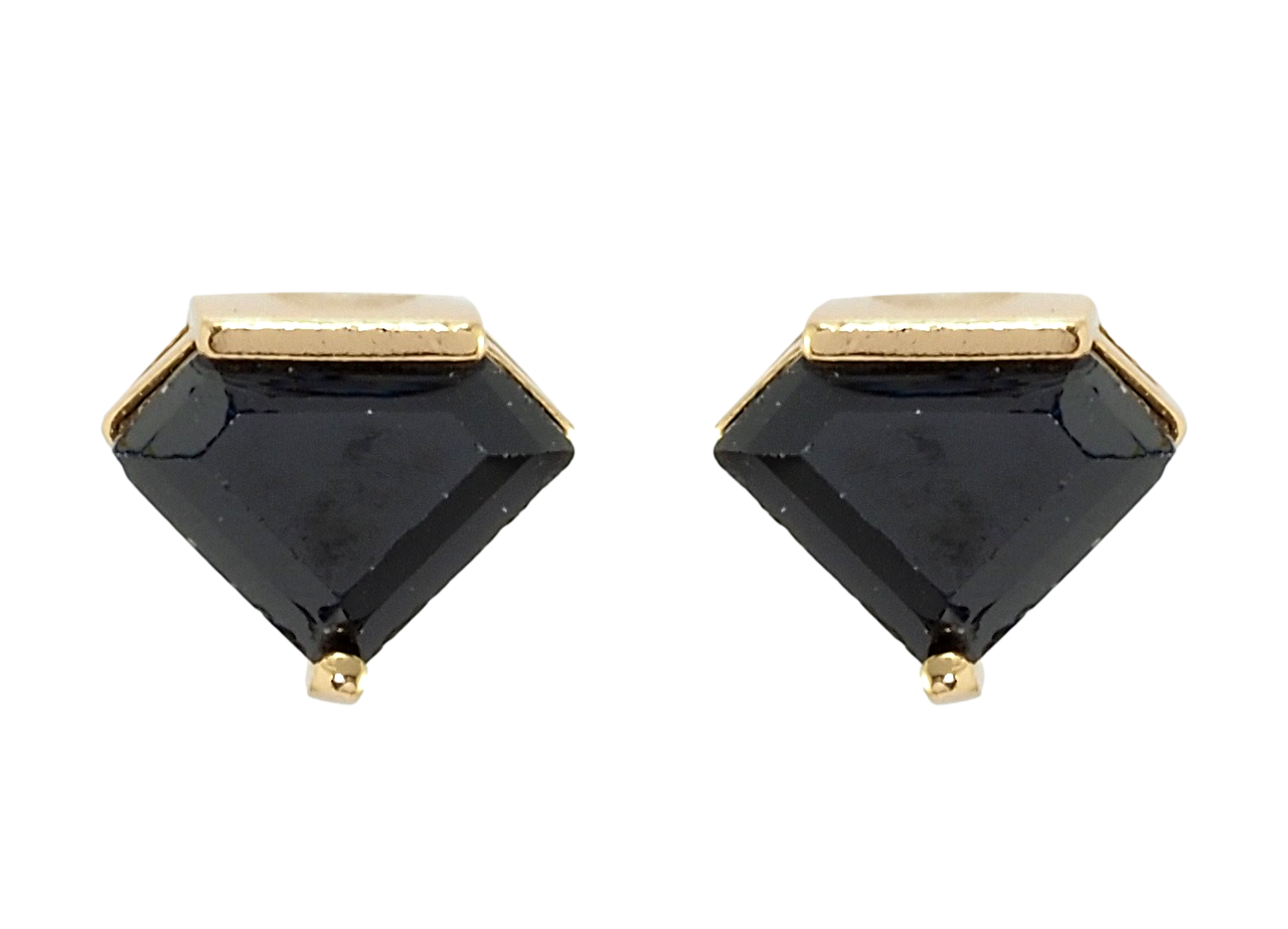 

Серьги Xuping Позолота 18K гвоздики (пусеты) "Черные фианиты"