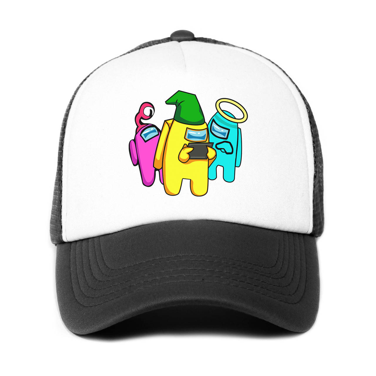 

Кепка Тракер детская Амонг Ас (Among Us) (33404-2418) Черный