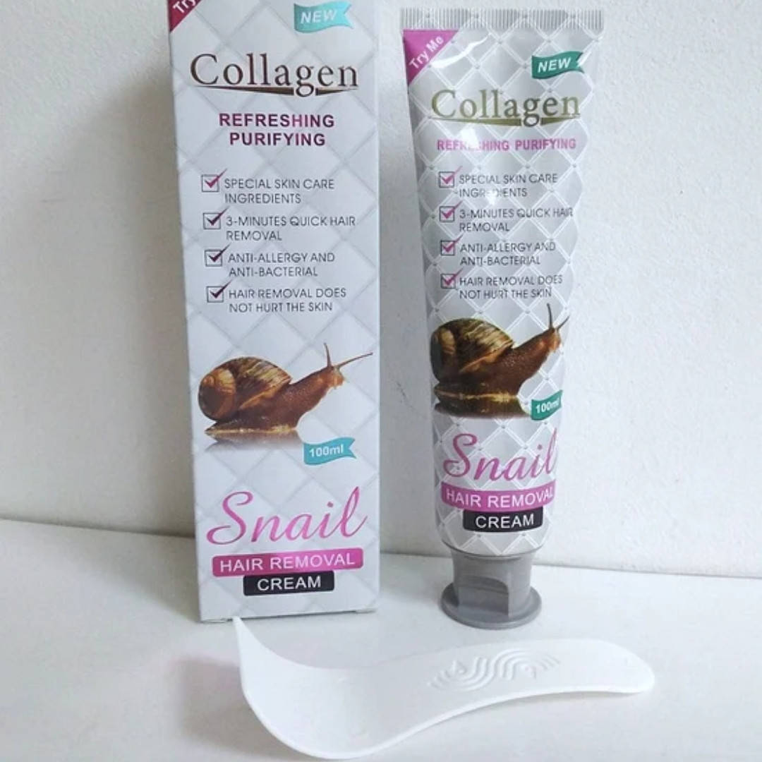 

Крем для дипиляции с муцином улитки Snail Collagen