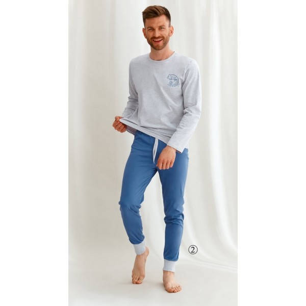 

Пижама мужская TARO 2642 JACOB AW22, размер L-XXL, хлопок
