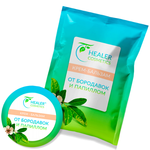 

Бальзам от бородавок и папилом 10 г ТМ Healer Cosmetics