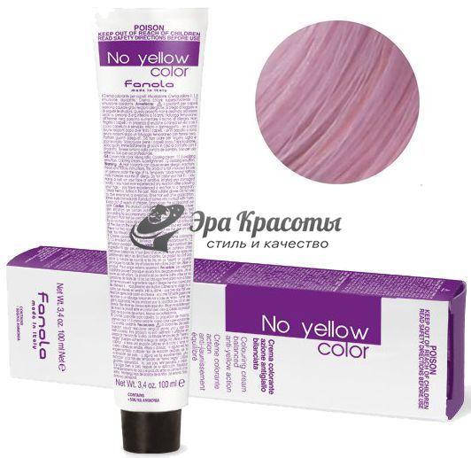 

Тонер для волос розовый No Yellow Coloring Cream Rose Toner Fanola, 100 мл