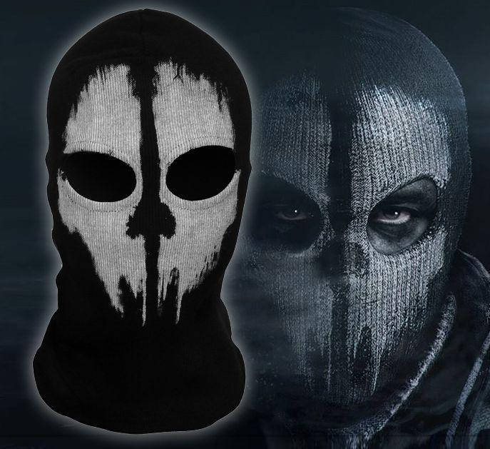 

Балаклава подшлемник теплый с черепами игра Call of Duty 10