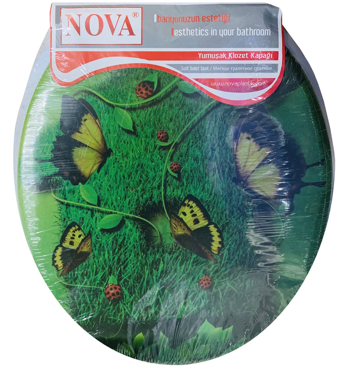 

Сиденье с крышкой мягкое Комфорт NOVA