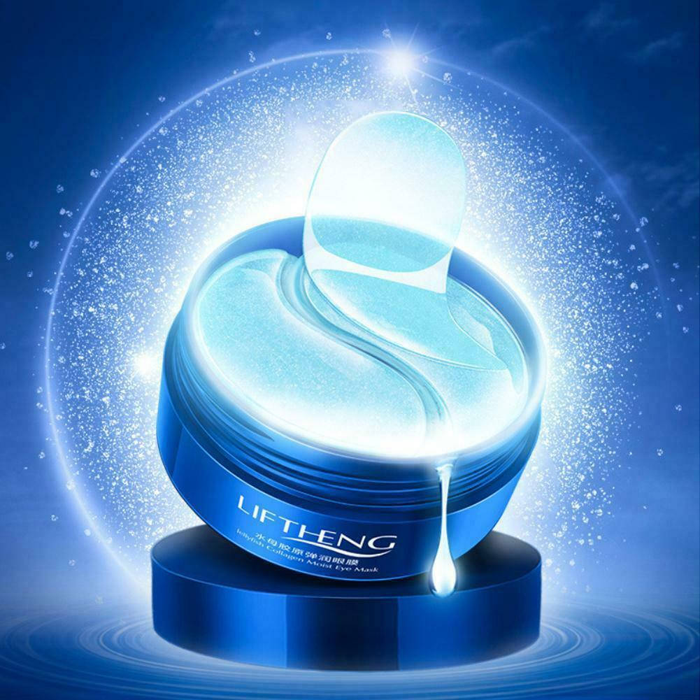 

Патчи для глаз Liftheng Jellyfish Collagen с экстрактом медузы и маслом Ши. (60 шт)